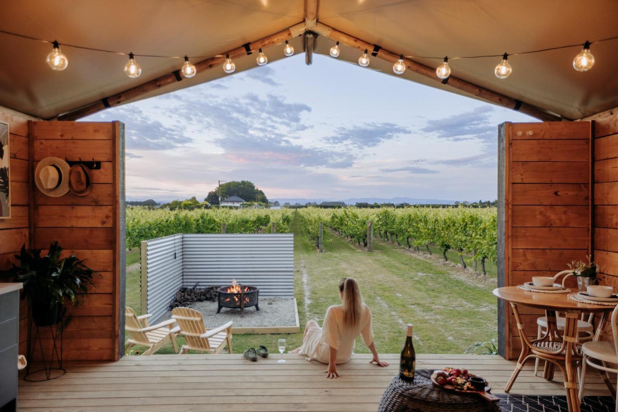 Villas & Vines Glamping Hastings Exterior photo